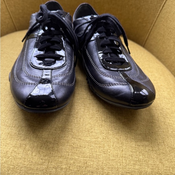 Cole Haan Black Leather Sneakers women - Picture 4 of 13